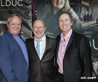 Sur le tapis rouge du film Le Bolduc