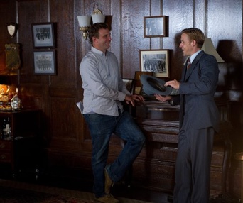 Sur le plateau du film Gangster Squad