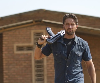 Une scène du film Machine Gun Preacher