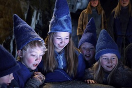 Une scène du film Le royaume de glace: À la recherche de la corne enchantée Une scène du film Le royaume de glace: À la recherche de la corne enchantée