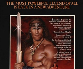 Affiche du film Conan the Destroyer