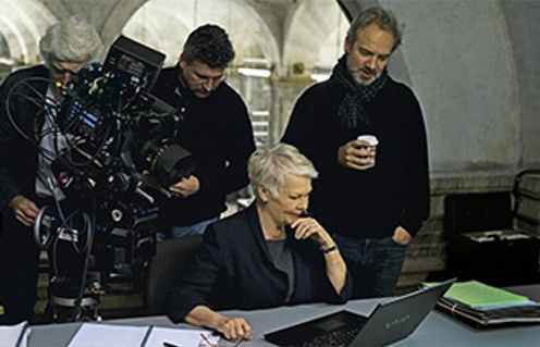 Sur le plateau du film Skyfall