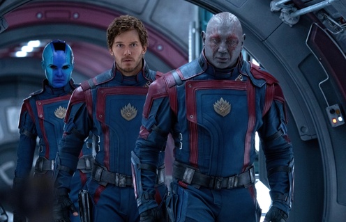 Une scène du film Guardians of the Galaxy Vol. 3