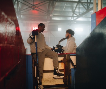 Une scène du film Black Ice