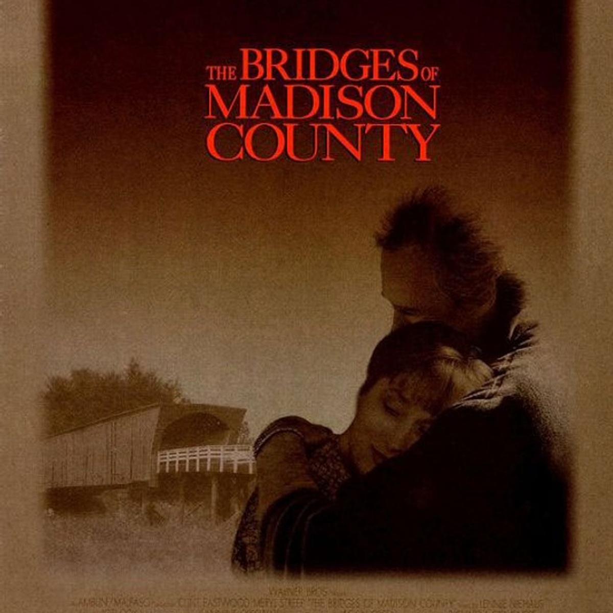 Affiche du film The Bridges of Madison County