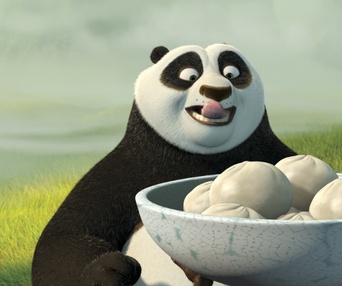 Scène du film Kung Fu Panda