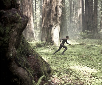 Une scène du film After Earth