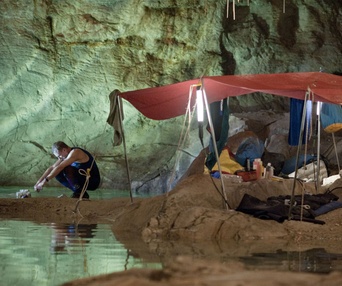 Une scène du film Sanctum
