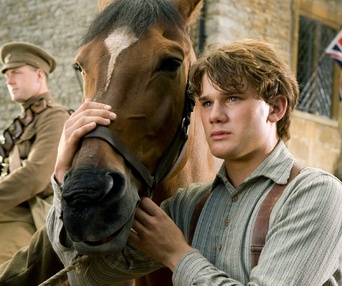 Une scène du film War Horse