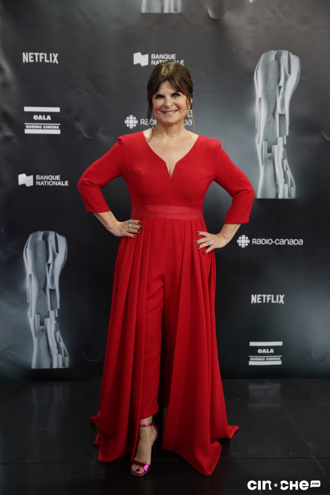Sur le tapis rouge du Gala Québec Cinéma 2019