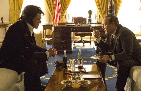 Une scène du film Elvis & Nixon