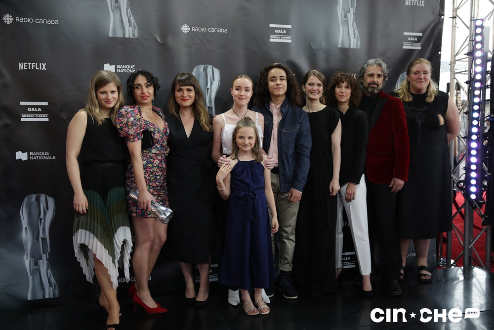 Sur le tapis rouge du Gala Québec Cinéma 2019