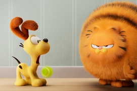 Une scène du film Garfield Une scène du film Garfield