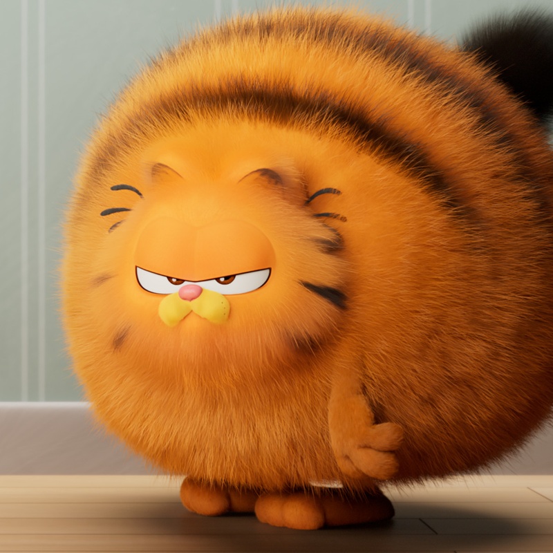 Une scène du film Garfield