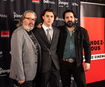 Première du film Le plongeur aux 41e Rendez-vous Québec Cinéma (RVQC)