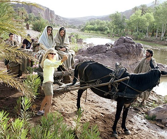 Scène du film La nativité