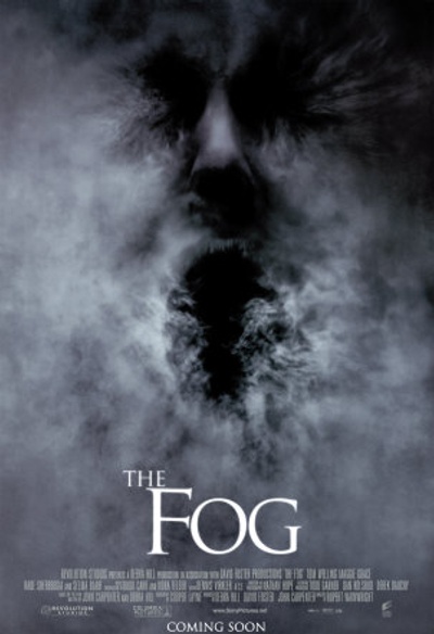 Affiche américaine du film The Fog