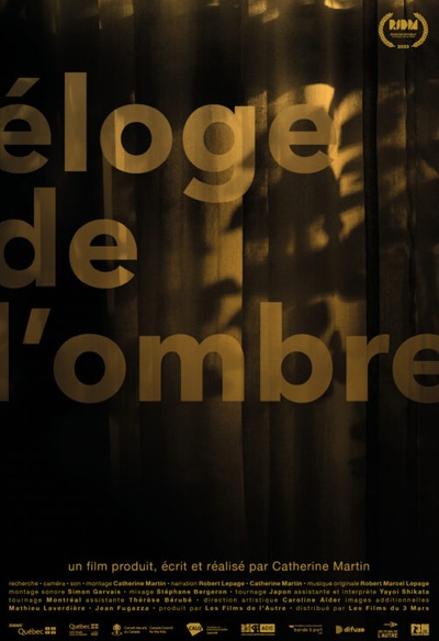 Affiche du film Éloge de l'ombre