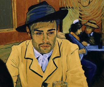 Une scène du film La passion de Van Gogh