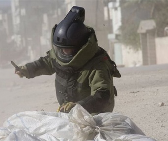 Scène du film The Hurt Locker