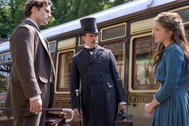 Une scène du film Enola Holmes