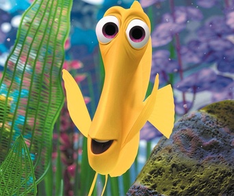 Une scène du film Finding Nemo