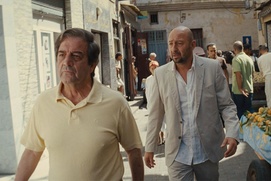 Une scène du film L'Italien