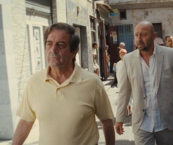 Une scène du film L'Italien