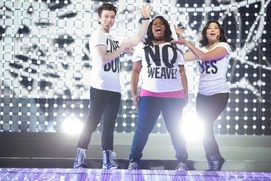 Une scène du film Glee: The 3D Concert Movie