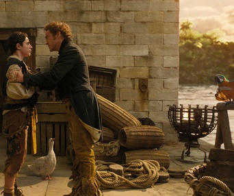 Une scène du film Dolittle