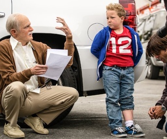 Sur le plateau du film Jackass Presents: Bad Grandpa