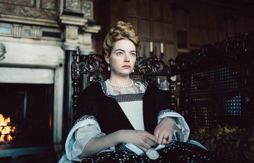 Une scène du film The Favourite