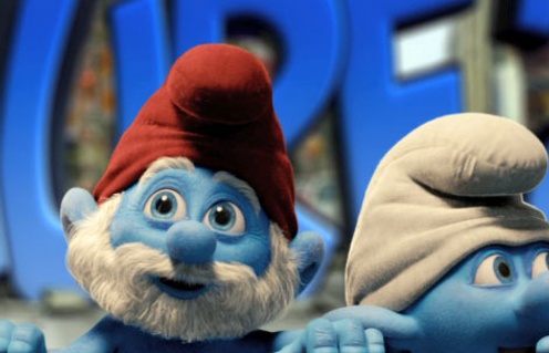 Une scène du film The Smurfs