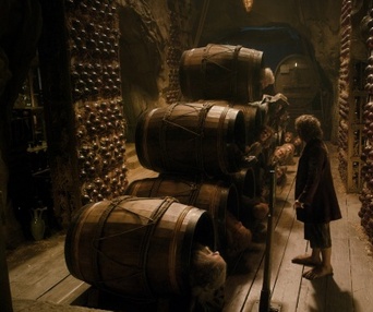 Une scène du film The Hobbit: The Desolation of Smaug