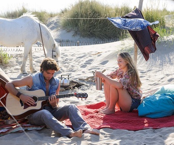 Une scène du film Un été en provence