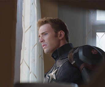 Une scène du film Captain America: Civil War