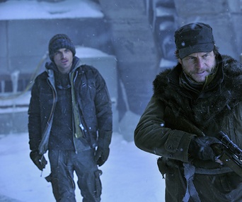 Une scène du film The Colony