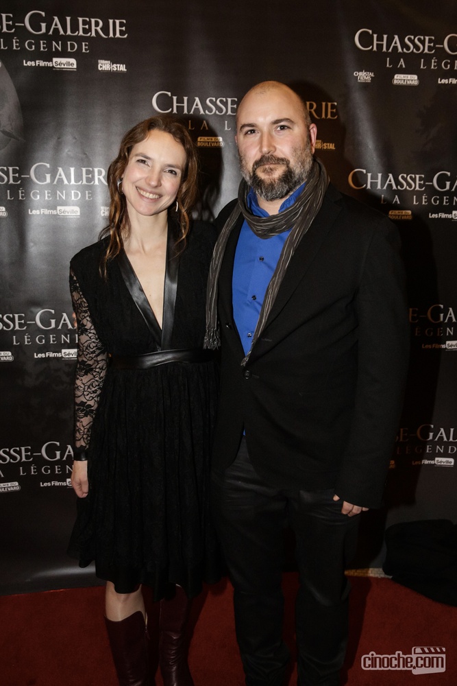 Sur le tapis rouge du film Chasse-Galerie : La légende