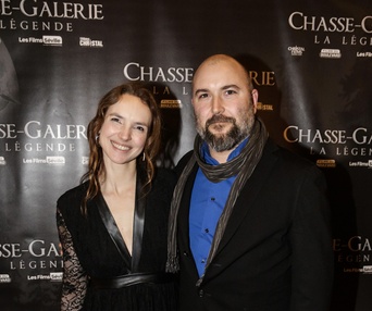 Sur le tapis rouge du film Chasse-Galerie : La légende