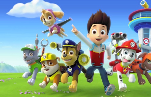Une scène du film Paw Patrol The Movie