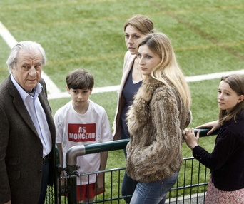 Une scène du film Les Invités de mon père