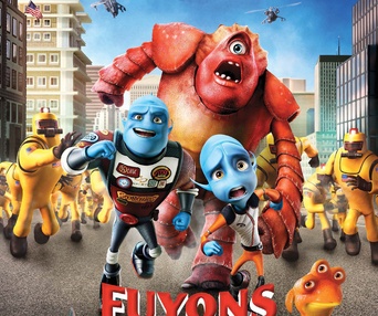 Affiche du film Fuyons la planète terre