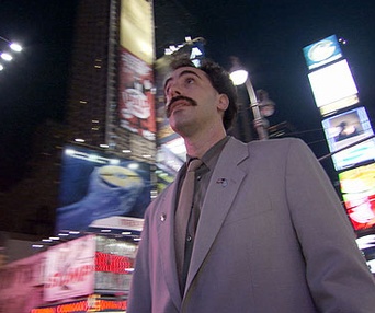 Scène du film Borat