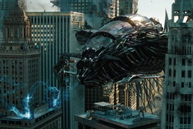 Une scène du film Transformers: Dark of the Moon Une scène du film Transformers: Dark of the Moon