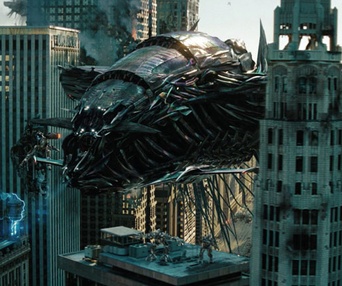 Une scène du film Transformers: Dark of the Moon