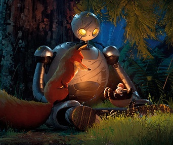 Affiche du film Wild Robot