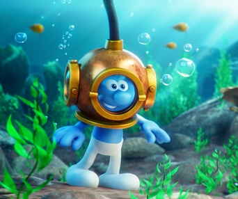 Une scène du film Smurfs: The Lost Village