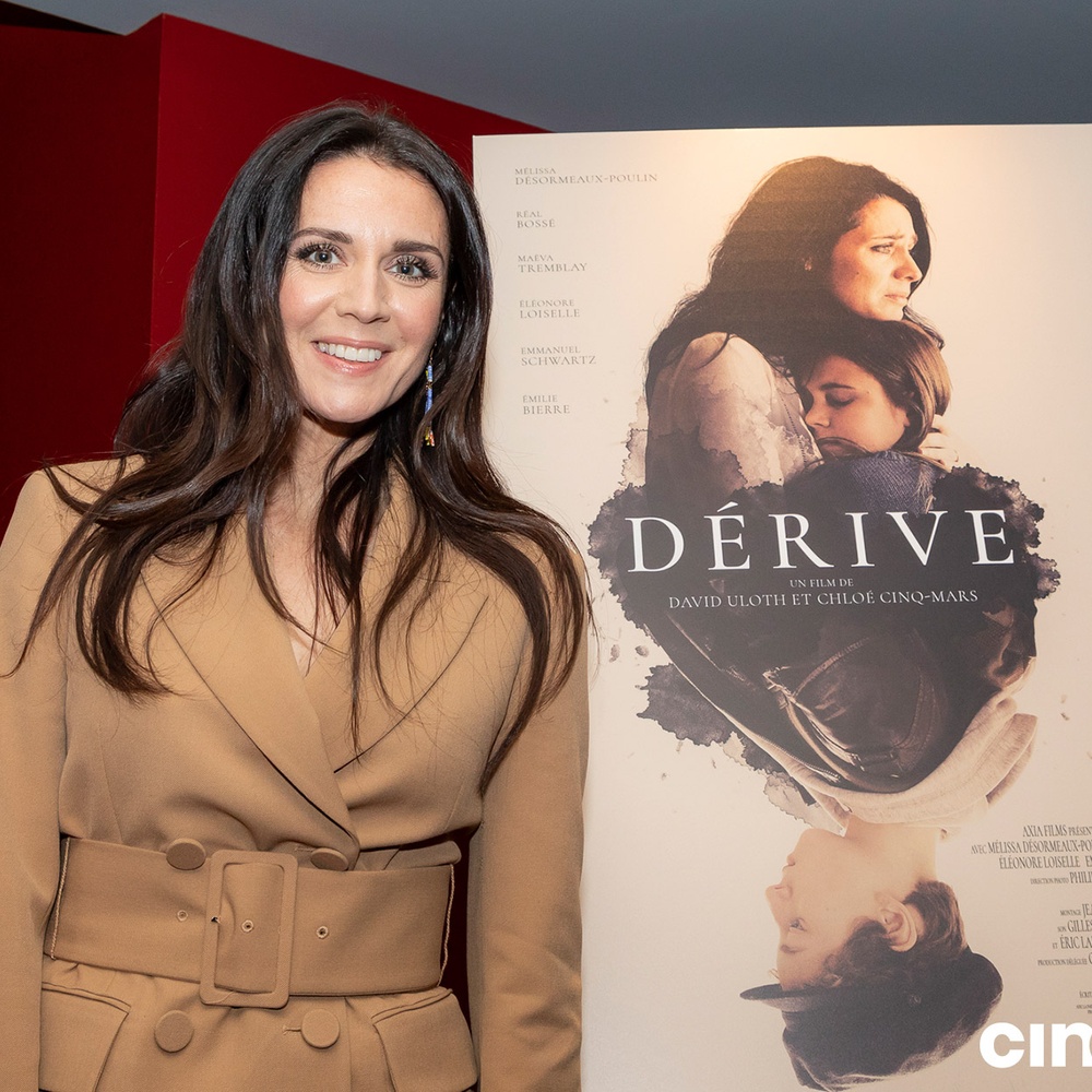 Sur le tapis rouge du film Dérive