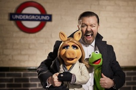 Une scène du film Muppets Most Wanted