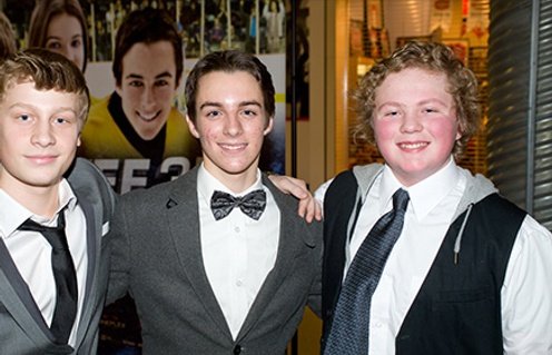 Sur le tapis rouge de Les Pee-Wee 3D : L'hiver qui  changé ma vie